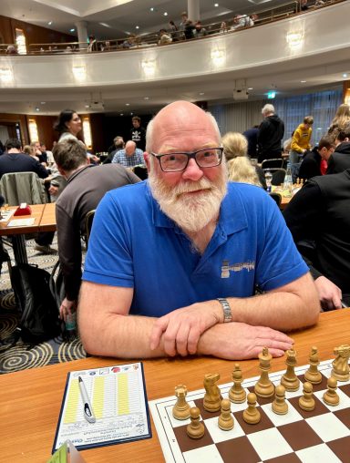 Thomas Lenz vor dem Spiel
